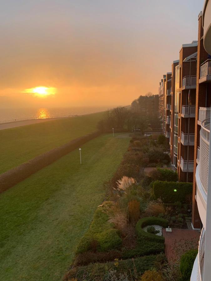 Studio Mit Meerblick Und Grosser Loggia - Direktzugang Zur Nordsee Вильгельмсхафен Экстерьер фото