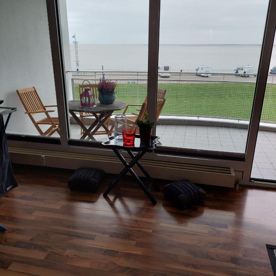 Studio Mit Meerblick Und Grosser Loggia - Direktzugang Zur Nordsee Вильгельмсхафен Экстерьер фото