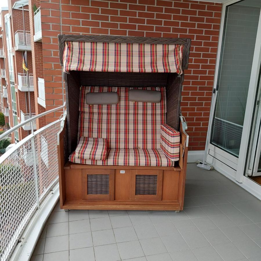 Studio Mit Meerblick Und Grosser Loggia - Direktzugang Zur Nordsee Вильгельмсхафен Экстерьер фото