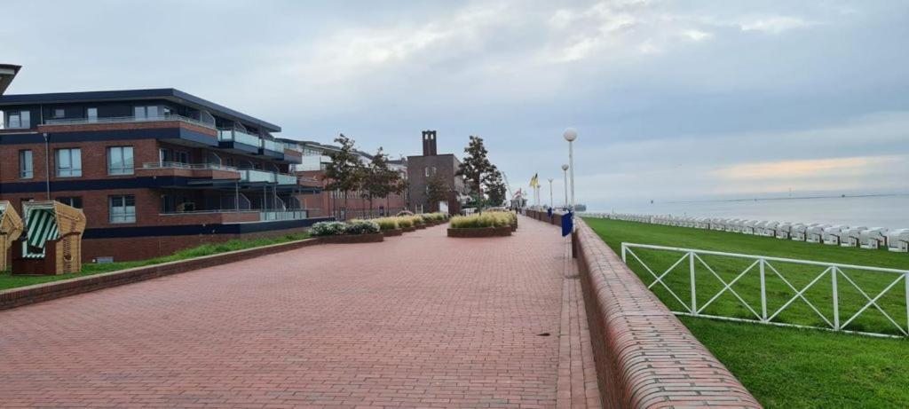 Studio Mit Meerblick Und Grosser Loggia - Direktzugang Zur Nordsee Вильгельмсхафен Экстерьер фото