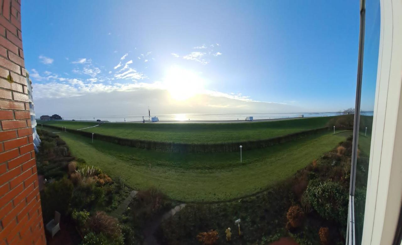 Studio Mit Meerblick Und Grosser Loggia - Direktzugang Zur Nordsee Вильгельмсхафен Экстерьер фото